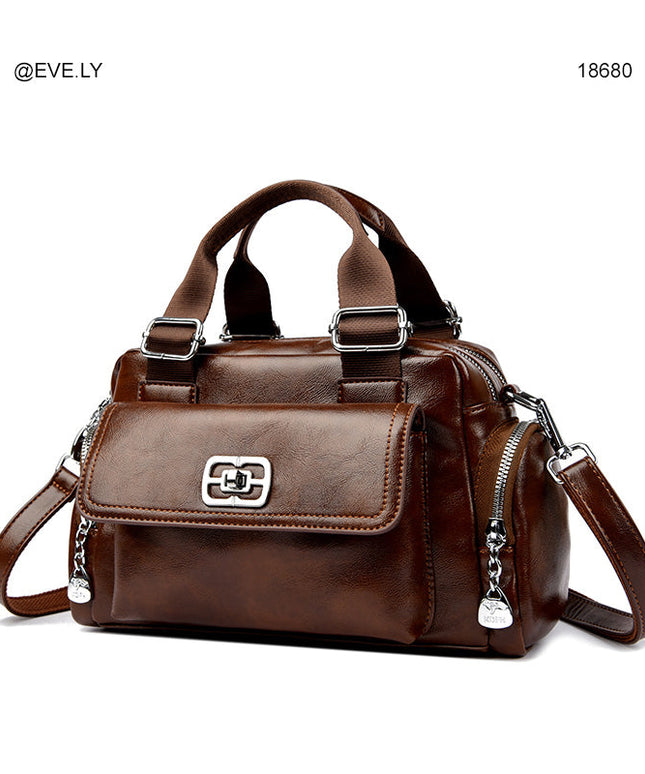 سِمات | حقيبة يد وكتف جلد