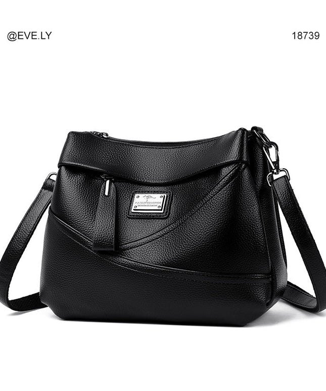 لُبنة | حقيبة كتف جلد