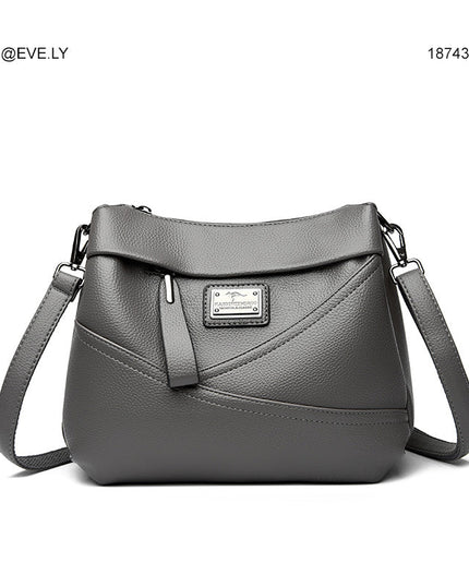 لُبنة | حقيبة كتف جلد