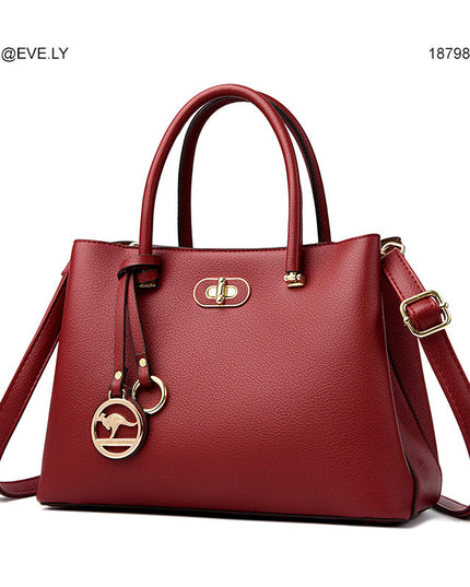 لَمى | حقيبة يد وكتف جلد