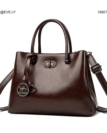 لَمى شاين | حقيبة يد وكتف جلد